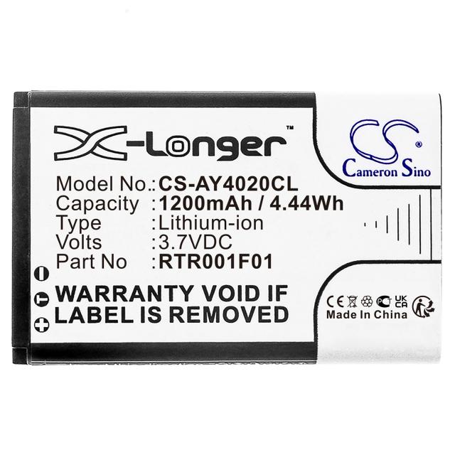 Battery for cordless phone Avaya 4027; Alcatel DECT 8262   3,7V 1200mAh LiIon CAMERON SINO 