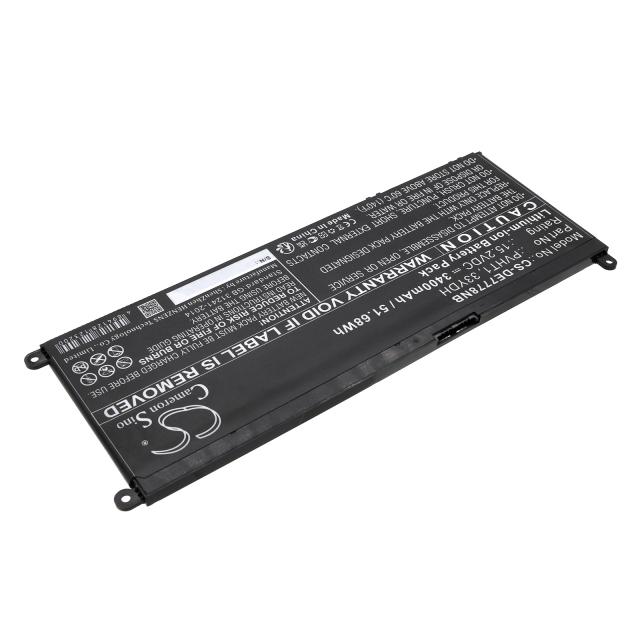 Laptop Battery for DELL G3 15, G5 15 5587, INS 15PD-1863BL, Latitude 15 3590, 33YDH, W7NKD, LiIon 15.2V  3400mAh CAMERON SINO 