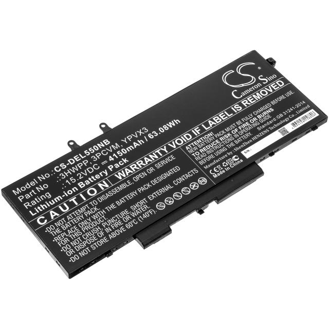 Батерия  за лаптоп DELL Latitude 14 5410, Latitude 15 5511 3HWPP 15.2V 4150mAh CAMERON SINO 