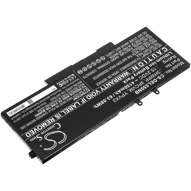 Батерия  за лаптоп DELL Latitude 14 5410, Latitude 15 5511 3HWPP 15.2V 4150mAh CAMERON SINO 