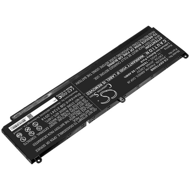 Батерия  за лаптоп DELL Precision 7550 68ND3, J0VNR LiIon  11,4V  7850mAh CAMERON SINO 