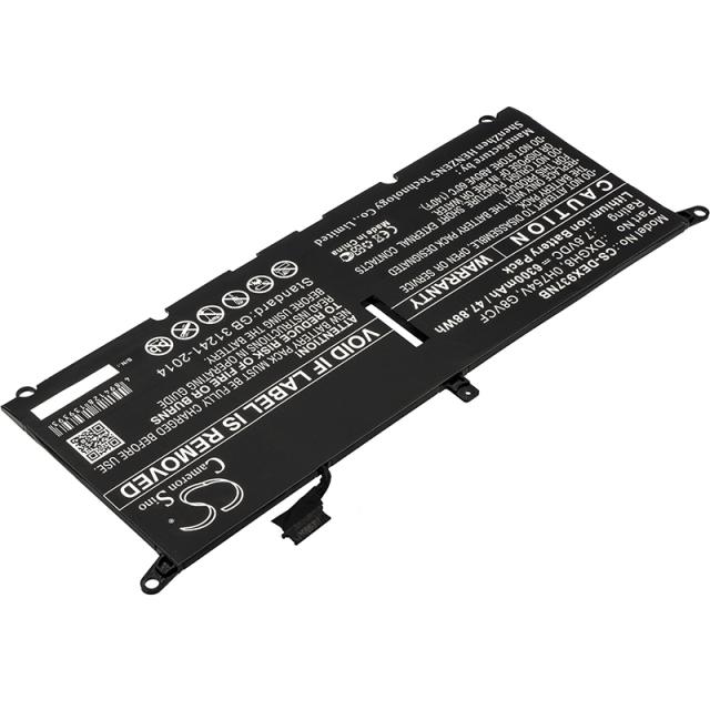 Батерия  за лаптоп DELL XPS 13 2018, XPS 13 9370, 0H754V, DXGH8 LiPo 7.6V  6300mAh CAMERON SINO 