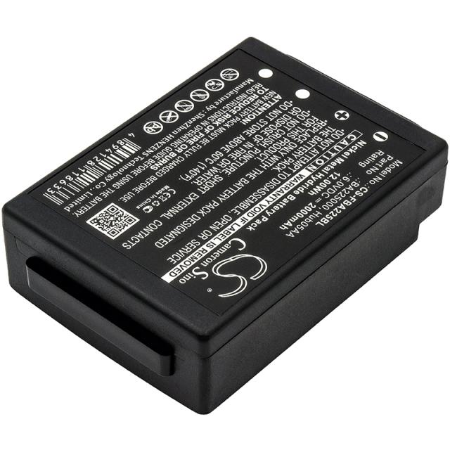 Camera Battery for Crane Remote Control  HBC Radiomatic Eco, Micron 4,6  SPECTRUM 1,2 BA225000 NIMH 6V 2000mAh black Cameron Sino 