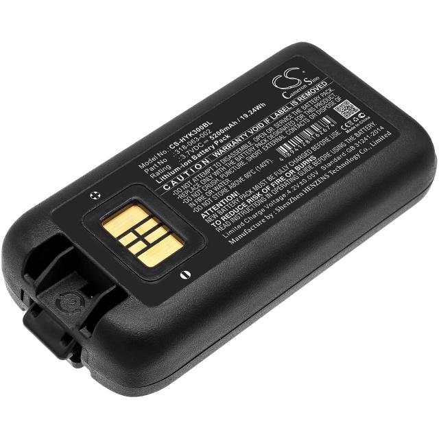 Camera Battery for  barcode scanner Honeywell CK3B; CK65; CK70 318-034-001 LiIon  3.7V 5200mAh Cameron Sino 