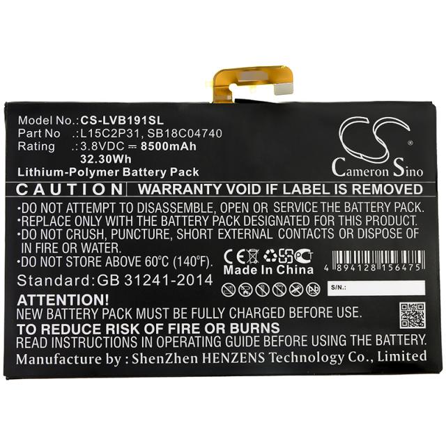 Laptop Battery for Lenovo YB1-X90F, Yoga Book YB1, Yoga Book YB1-X90F LiPo 3.8V 8500mAh CAMERON SINO 