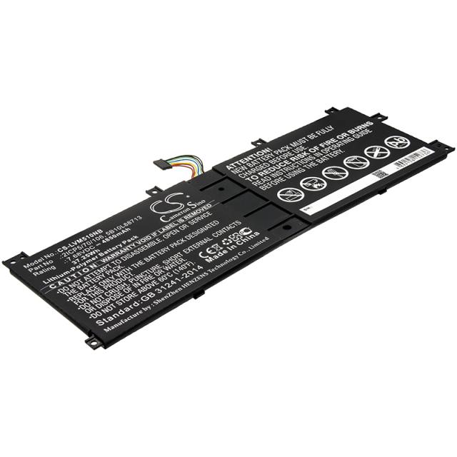 Laptop Battery for  LENOVO IdeaPad MIIX 510 12ISK, Miix 520-12IKB, LH5B10L67278 LiPo  7.68V 4850mAh CAMERON SINO 