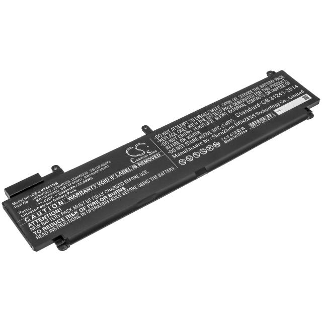 Laptop Battery for  LENOVO ThinkPad T460s(, ThinkPad T470s 00HW023 LiPo 11.4V  2000mAh CAMERON SINO 
