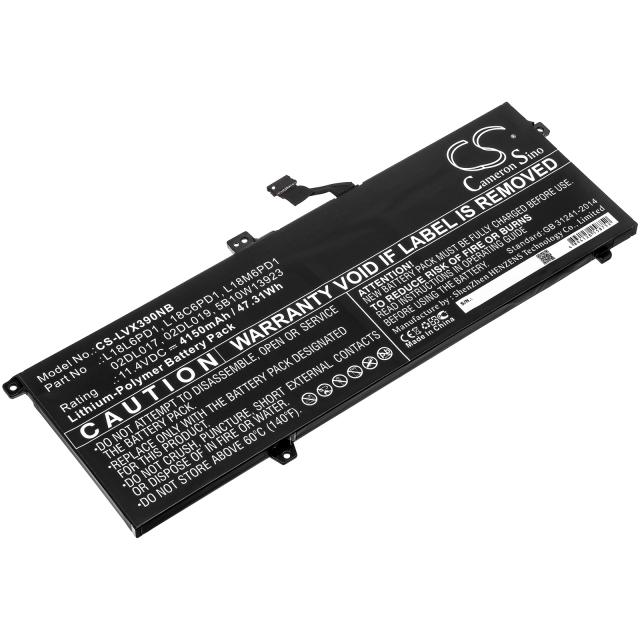 Батерия за лаптоп Lenovo ThinkPad X390 L18C6PD1 L18L6PD1 LiPo 11.4V 4150 mAh CAMERON SINO 