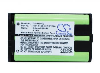 Батерия за телефон 3.6V NiMH 850mAh HHR-P104 Panasonic KX-TG5452M Cameron Sino