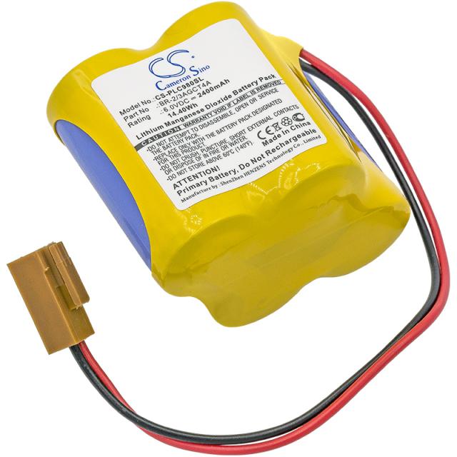 PLC controler Battery  CS-PLC800SL Sanyo  CR8.L CR17450  Li-MnO2  3V 2600 mAh  Cameron Sino 
