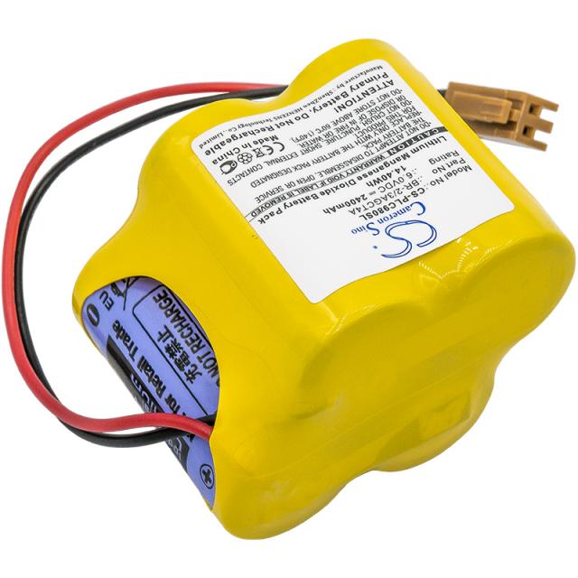 PLC controler Battery  CS-PLC800SL Sanyo  CR8.L CR17450  Li-MnO2  3V 2600 mAh  Cameron Sino 