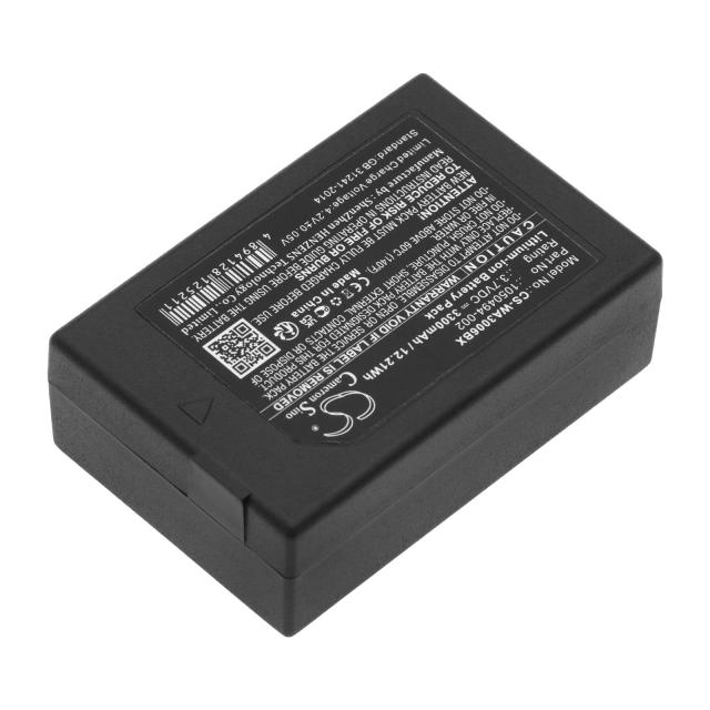 Camera Battery for  barcode scanner ZEBRA/ TEKLOGIX/ MOTOROLA WorkAbout Pro 4  LiIon  3.7V 3300mAh Cameron Sino 