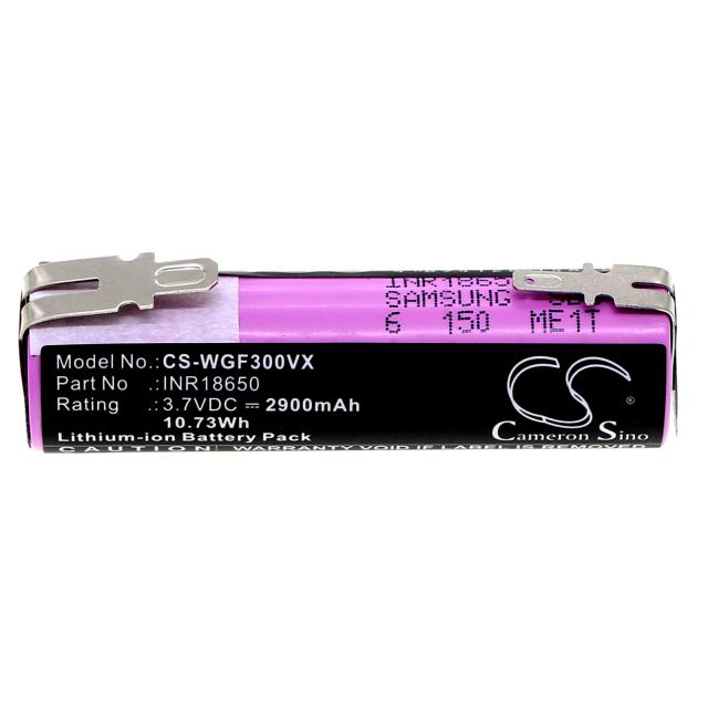 Battery for device for cleaning of windows KARCHER WV1  LiIon 3,7V 2900mAh Cameron Sino 
