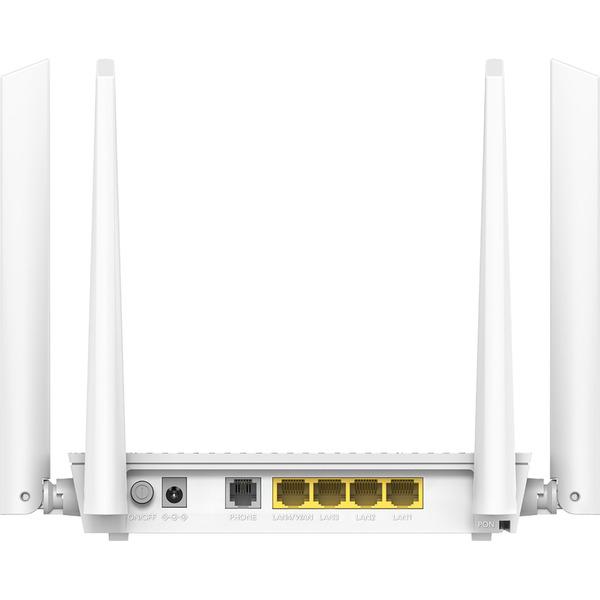 Wireless router Cudy GP3000V,xPon, WiFi6, AX3000, 4xGigabit RJ45, 1xRJ11 