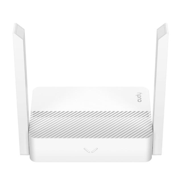 Wireless router Cudy WR300 N300 802.11b/g/n, 300Mbps/ 2.4GHz, 4 x 10/100Mbp, 2 x 5dBi fixed antennas 