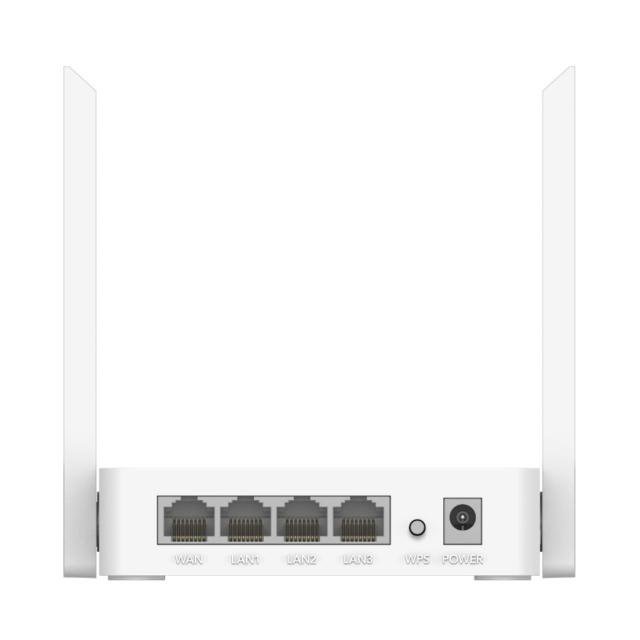 Wireless router Cudy WR300 N300 802.11b/g/n, 300Mbps/ 2.4GHz, 4 x 10/100Mbp, 2 x 5dBi fixed antennas 