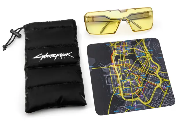 Компютърни очила GUNNAR Cyberpunk 2077 Dex - Amber - Steel 