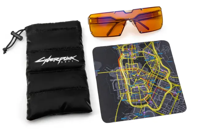 Компютърни очила GUNNAR Cyberpunk 2077 Dex - Amber Max - Steel 