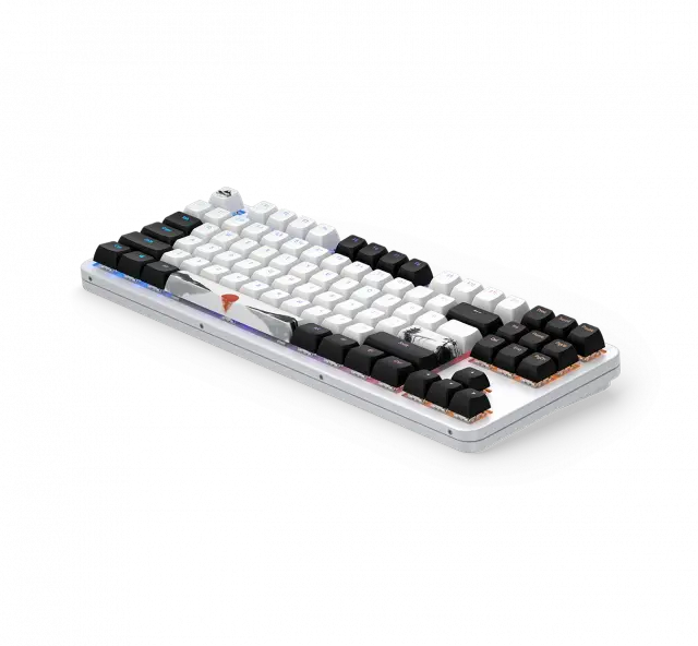 Gaming Mechanical Keyboard Dark Project 87 Fuji V2 RGB TKL - G3MS Sapphire Switches, ABS 
