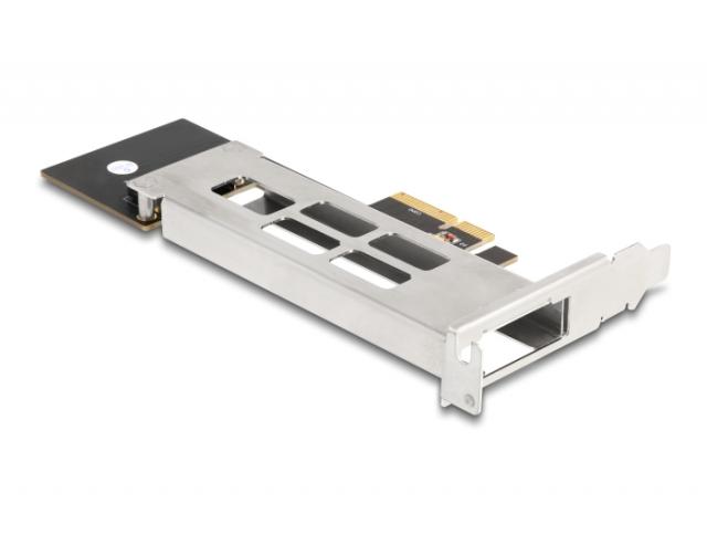 Delock Mobile Rack PCI Express Card for 1 x M.2 NVMe SSD - Low Profile Form Factor 