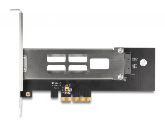 Вътрешна тава Delock, PCI Express Card за 1 x M.2 NVMe SSD - Low Profile Form Factor 