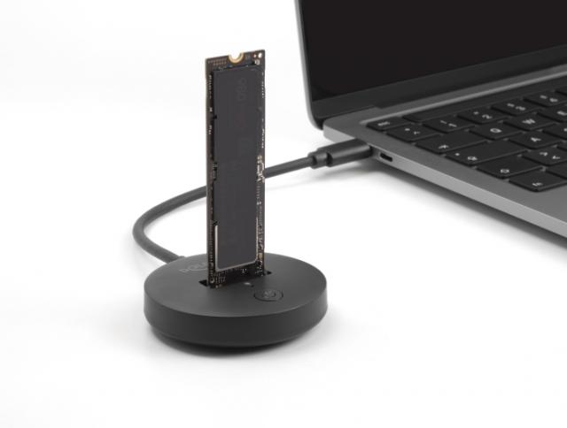 Delock M.2 Docking Station for M.2 NVMe / SATA SSD with USB 10 Gbps USB-C 