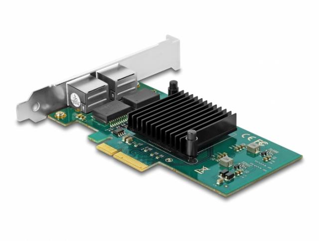 Карта PCI Express x4 Delock към 2 x RJ45 Gigabit LAN i82576 