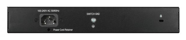 Switch D-Link DGS-1008MP, 8 портов PoE 10/100/1000 Gigabit 