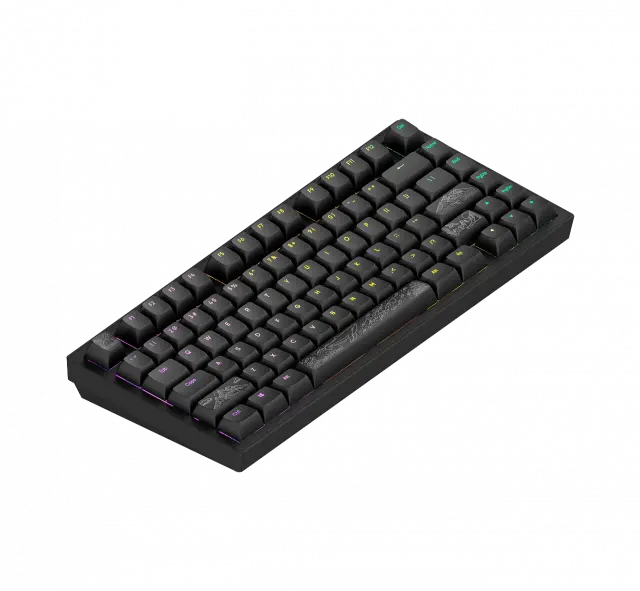 Gaming Mechanical Keyboard Dark Project ALU81A Terra Nostra V2 Black RGB 