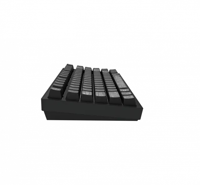 Геймърскa безжична клавиатура Dark Project ALU81A Terra Nova V2 Black RGB 