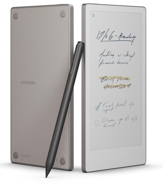Tablet ReMarkable Pro Move, Marker plus black-silver 
