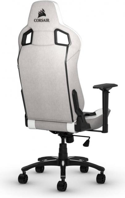 Gaming chair Corsair T3 RUSH - Fabric Grey/White 