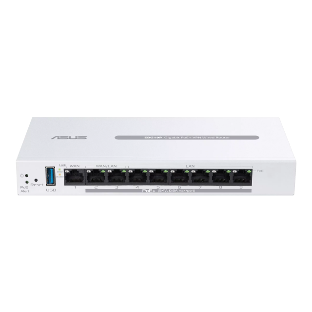 Router ASUS ExpertWiFi EBG19P - PoE, 8x10/100/1000, 1xWAN Primary AiMesh 