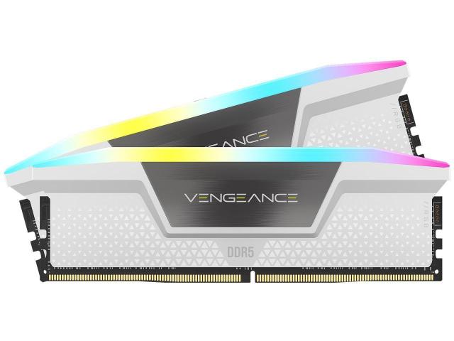Memory Corsair Vengeance White RGB 32GB(2x16GB) DDR5 6400MHz CL36 XMP&AMD EXPO 