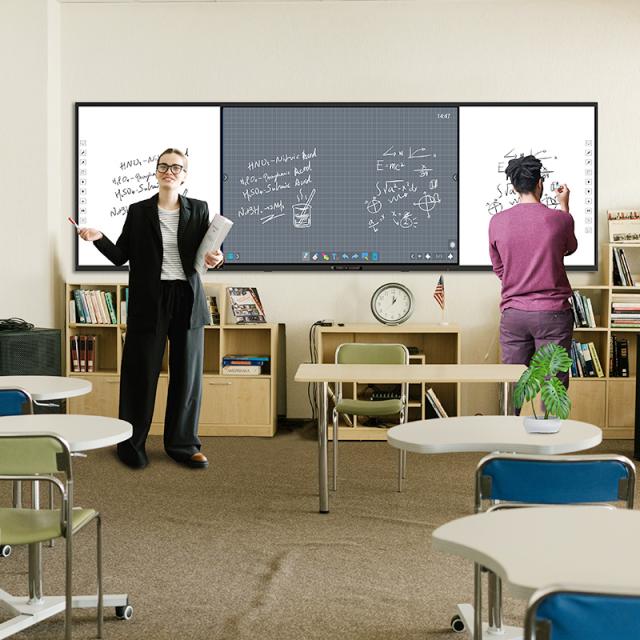 LED Recordable Smart Whiteboard and interactive display VALI146" 