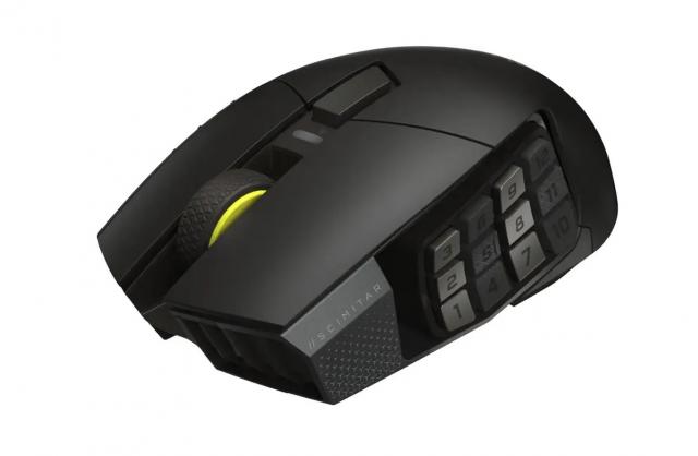 Gaming optical mouse CORSAIR SCIMITAR ELITE WIRELESS SE, 33000 DPI 