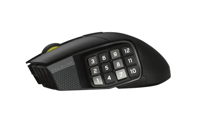 Gaming optical mouse CORSAIR SCIMITAR ELITE WIRELESS SE, 33000 DPI 