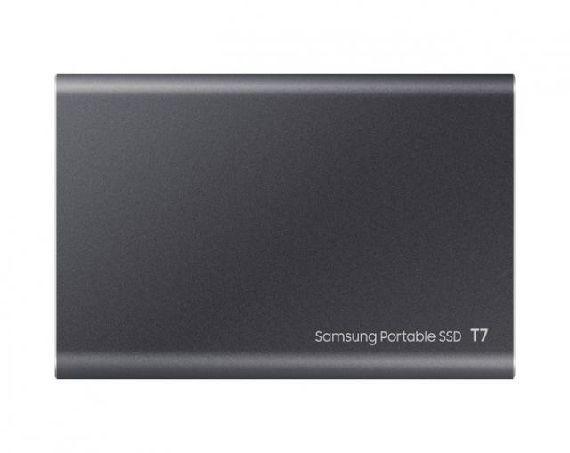 External SSD Samsung T7, 4TB, USB-C 3.2 Gen2, Titan Gray 