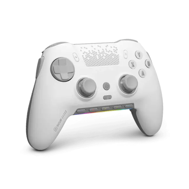 Wireless Performance PC Controller SCUF Envision Pro V2 With Hall Effect - White 