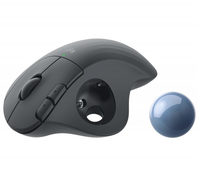 Wireless optical mouse LOGITECH ERGO M575, Bluetooth, Trackball 