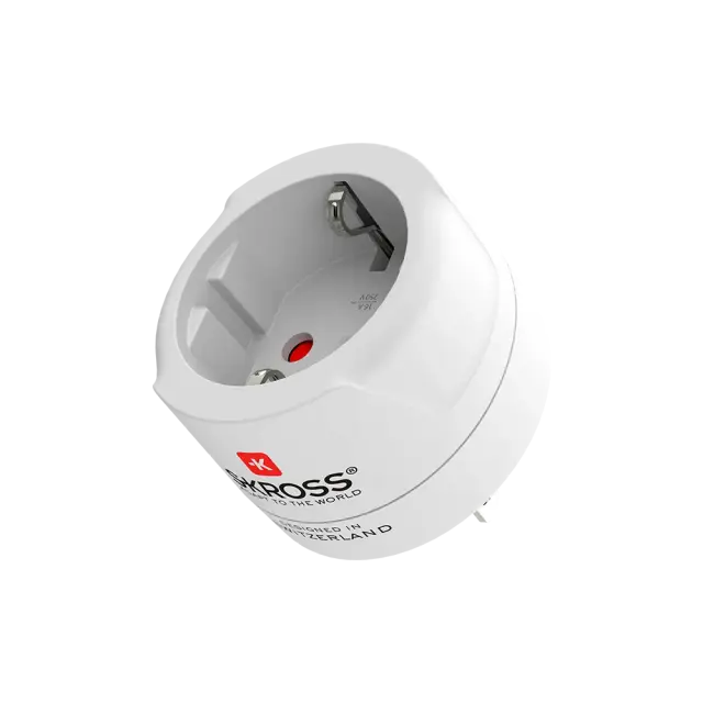 Skross Travel adapter 220V EU to USA 