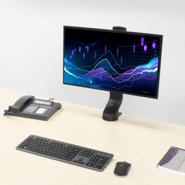 ACT Stand for 1 monitor up to 32" with height adjustment 