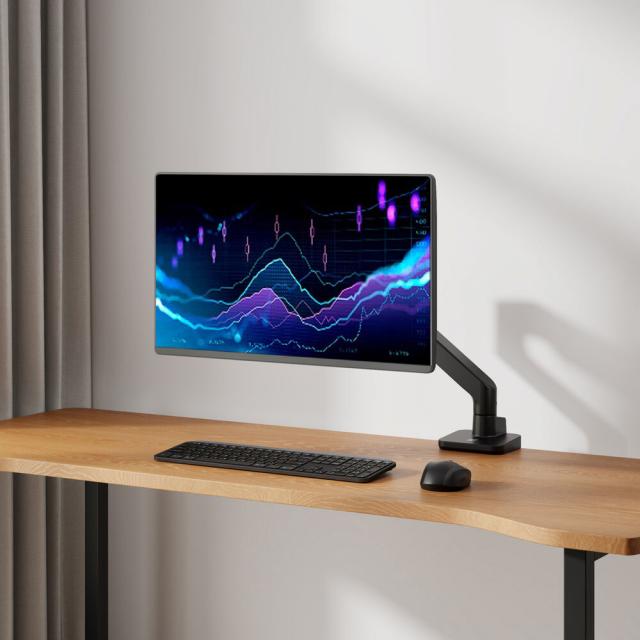 ACT Monitor stand max. 49" with one arm, spring mechanism, up to 20kg 