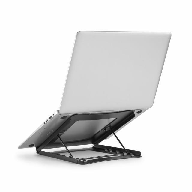 ACT AC8145 Folding Laptop Stand, 5 Positions, Black 