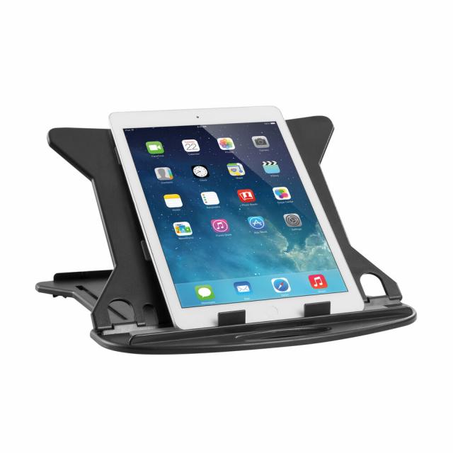 Foldable lightweight laptop stand ACT AC8150, 7 positions, Black 