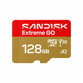 Sandisk карта Extreme GO microSD™ UHS-I Card 128GB, V30, A2