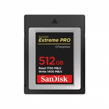 Memory card SanDisk CF 512GB Extreme Pro CFexpres Up to 1700MB/s