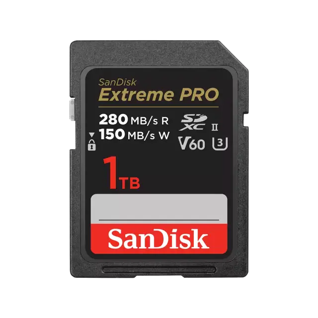 SanDisk Memory card Extreme Pro SDXC 1TB, 280MB/s, UHS-II 