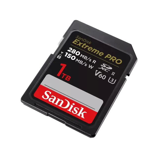 SanDisk Memory card Extreme Pro SDXC 1TB, 280MB/s, UHS-II 