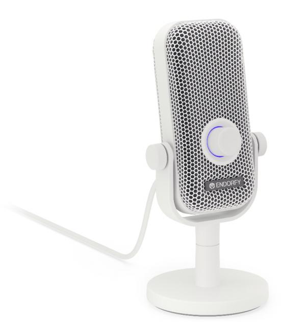 Настолен микрофон ENDORFY Solum Voice S - Onyx White 